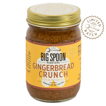 Gingerbread Crunch Almond & Pecan Butter