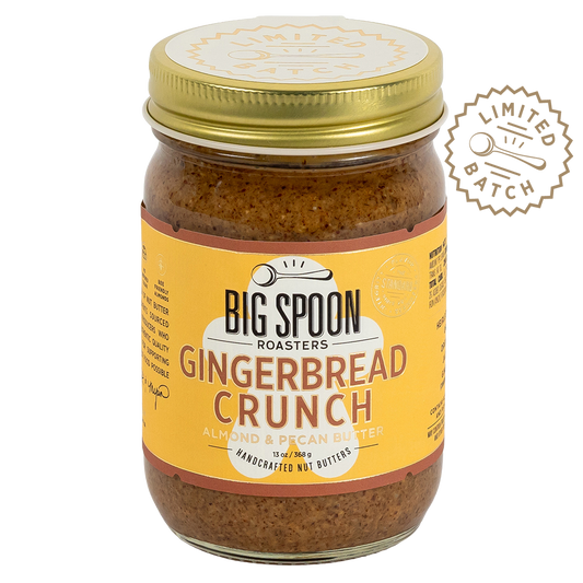 Gingerbread Crunch Almond & Pecan Butter