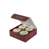 Box of four jars of Big Spoon Roasters nut butters