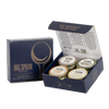 Big Spoon Roasters nut butter gift set with open box on a white background