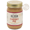 Jar of cherry pie nut butter